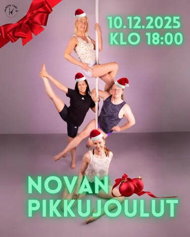 Novan pikkujoulut 10.12.2025 klo 18:00